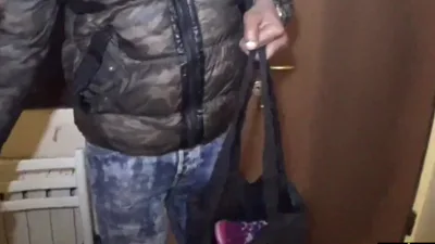 Mature slut Mature Venditore gets her travel routine interrupted by a dominant domme