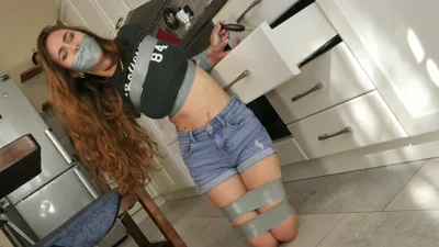 Rey Sanson's captivating bondage session with her lover's friend