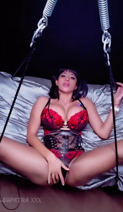 Cleo Patra dominates in real life with her latex fetish and onlyfans detention video