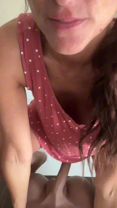 Step-daddy's Good Girl - A POV blowjob, smalltits, dildofucking, and hairybush roleplay with a hot
