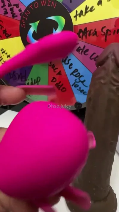 Watch Oh So Juicy dominate and control your toy in this exclusive homemade video