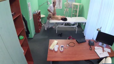 Arian Joy gets her pussy drilled hard in a clinic visit with a naughty nurse