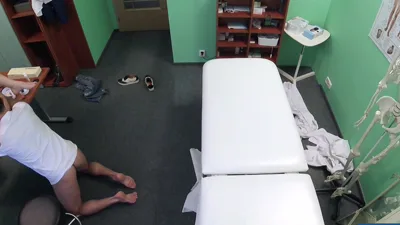 Aruna Aghora begs for Doctors' load in her Russian pussy