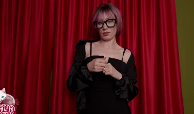 Mayaeyes Shy Librarian Unlocks Herself in Pantyhose & Dildos - POV