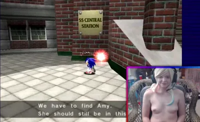 Nerdygirl's Secret: Let S Play Nude Sonic Adventure Pt. 2 with Blonde and Manyvids