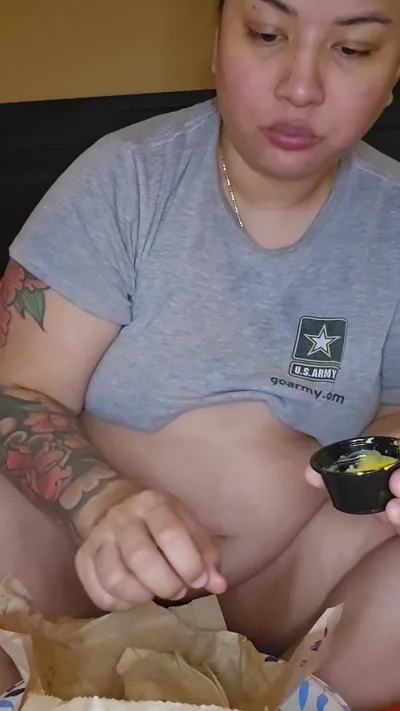 Lucky Lee Aka Luckylee gets a taste of pizza, hot chicks, and a hot threesome!