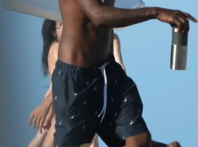 HiddenZone's upskirt spycam footage of beachcabin's hidden zones - Hz 23871