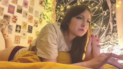 Sofia Young turns 18 and can't resist stepbro's dildo play
