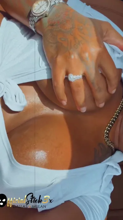 Dallas X Mulan gets her natural tits teased in Officialstrok3X video