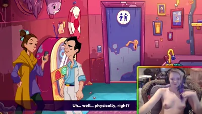 Nerdgibbler gets naughty in Leisure Suit Larry Pt1: Nude Playtime with S & L