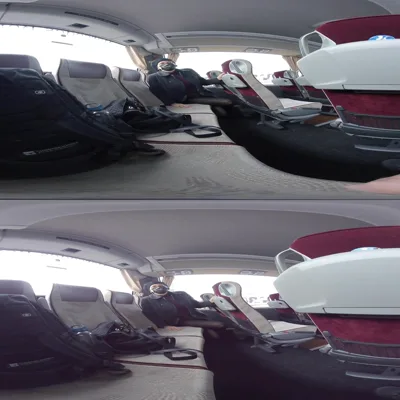 Mature cunt gets cross-legged and orgasms in 3D VR video