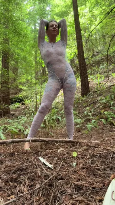 TheUnlimitedGroup Nature Time: A sensual bodysuit-clad outdoor encounter with many vids