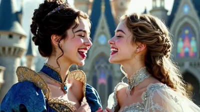FantasyZone 265: Aigenerated AIs and Princesses Get Hot and Heavy in a Kinky Kissing Fetish