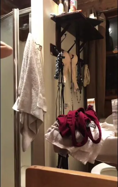 HiddenZone Pv36030 exposes voyeuristic shower and upskirt footage of beachcabin nudist