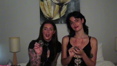 Amyyyoxxo gets humiliated and punished by a British chastitycage