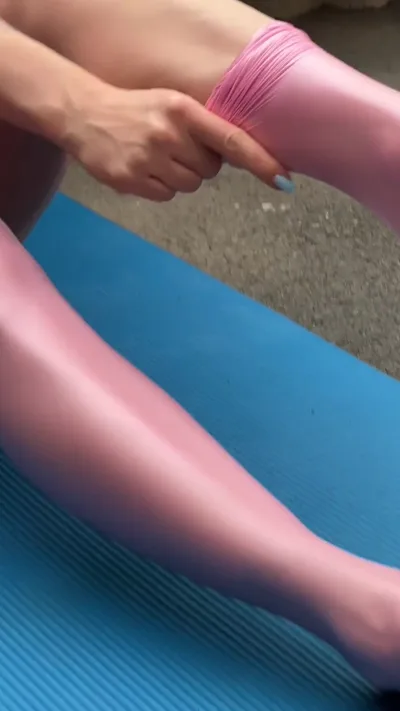 Watch Sleepy Beauty Asmr dominate her man with her latex-clad feet and swimming suit