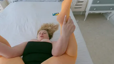 DeNata gets down and dirty with her mouth and pussy in a wild POV sex tape