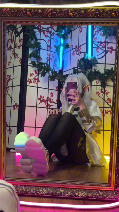 Emy Lewis & friends cosplay as teen girls in a hot waifu scene