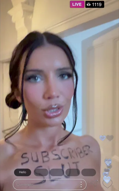 TattiRoana's ManyVids: A Tattooed Bimbo Slut Transform into A Wild Facial Slut