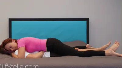 Sexy Stella Redhead gets her bellypunching skills tested by a MILF in Bellypunch E03