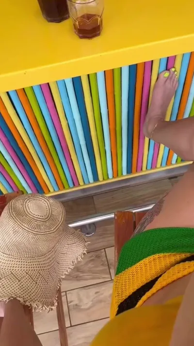 LongToeSally Stormy dominates and teases in real fetish video in my bikini