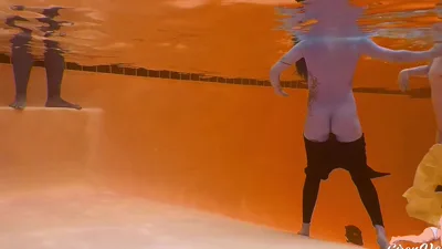 TheUnlimitedGroup: Naked Outer Space Adventure - The UnLimitedGroup Goes Wild in the Pool!