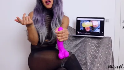 MissFluo's Real Small Penis Humiliation A126: Spicy Humiliation with MissFluo