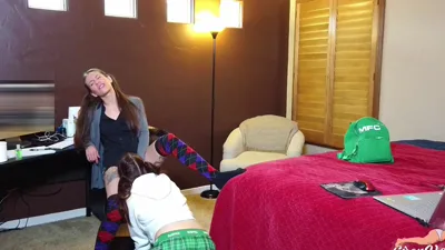 TheUnlimitedGroup quarantine schoolgirls get kinky with each other - 18and19Yrsold