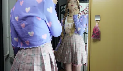 Emy Lewis, the kinky smoking girl, gets caught stealing and gets punished with a cigarette