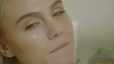 Nancy Ace's steamy shower session ends with intense orgasm