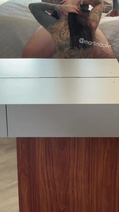 Martina Oliveira gets her mouth filled with a hot load of cum after being teased and fucked by OnlyFans