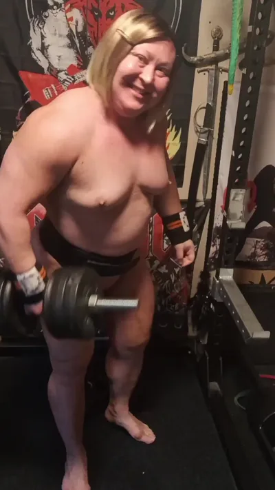 Anna K Powerlifter's Sexy Solo Warm-Up Session - Onlyfans Exclusive HD Video