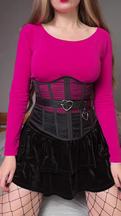 Pink Puff dominates and pegs her submissive with anal domination