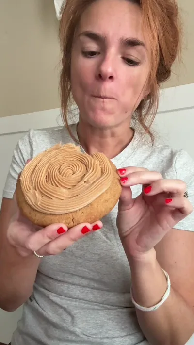 Watch therealemily34, the real life sweet tooth, eat, talk and review her favorite food