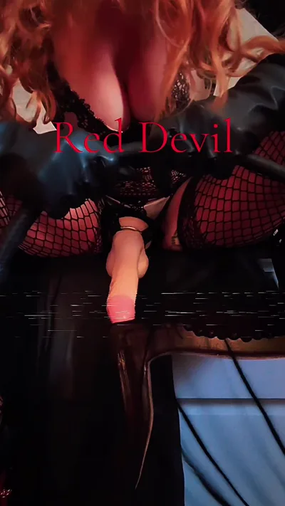 Watch Mistress Red Devil dominate and humiliate Sono Cattiva in real-time onlyfans video