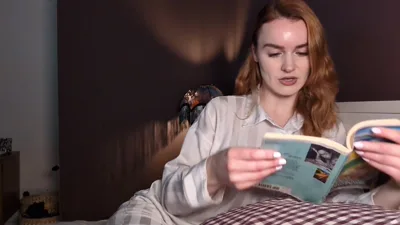 Tilly Fox's hot British girlfriend experience in ASMR reading vol 1