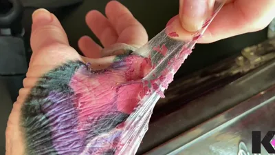 Kaiia Eve's Fresh Tattoo is revealed in a Sensory Peel of Second Skin