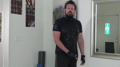 JamiestoneXXX gets herself off with a Dumbbell and a variety of freeweights