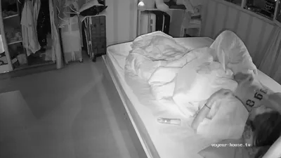 Daniella & Andreza give a kinky voyeuristic blowjob & handjob to their man