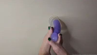Watch My Feet Work This Dildo & Dream That It Is Single Hd - Sublimesolexo's Exclusive BDSM Solo Session
