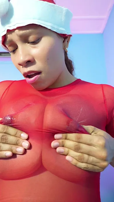 CFGIRLS MILKY XMAS BIANCA OILED & TITTilynked!