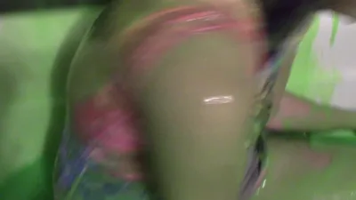Nerd Gives in to Lustful Eyefucking & Begs for a Messy Slime Fetish