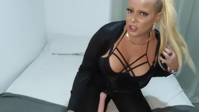 Maxxxine's strapon-fucking JOI will make you gag like a fountain!