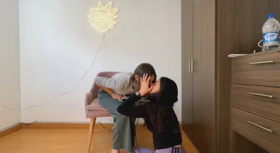 ScarlettandChanel eats her boss's feet in secret while hubby's away