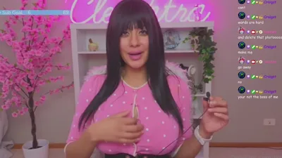 Cleo Patra dominates and teases with her feet in exclusive solo clip for Onlyfans