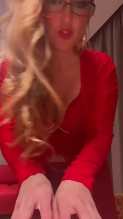 Watch Mistress Red Devil dominate and humiliate her sub in a kinky solo video
