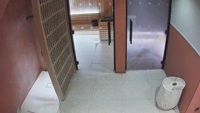 Hidden Zone reveals a steamy beach-time shower with upskirt spycam footage