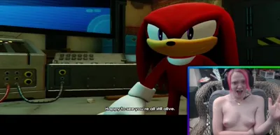 Nerdygirl Gamer Saves Herself and Her Man From A Sexy Sonic Adventure