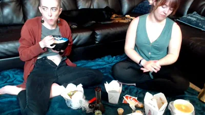 Tawney Manyvids enjoys a hot smoke while being watched by her kinky voyeur