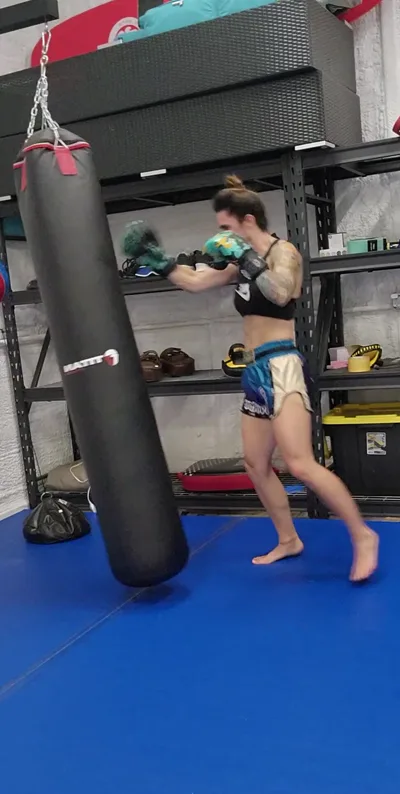 Aka Ipledgefilms dominates with Muay Thai & femdom training in Onlyfans OnlyFans Video Bit of Muay Thai Training